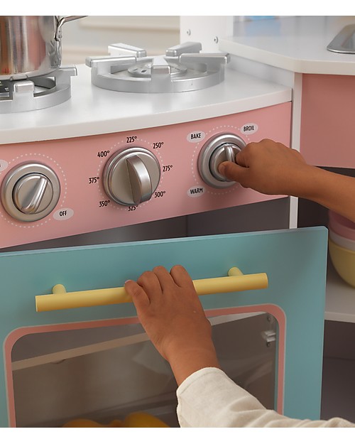 KidKraft Cucina Giocattolo ad Angolo Deluxe - Legno Giochi Creativi