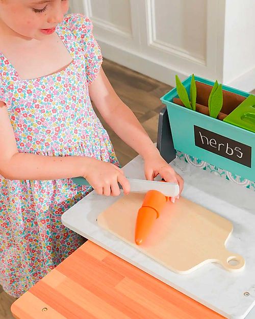 KidKraft Cucina Giocattolo Gourmet da Giardin - 111x 53 x 111 cm Cucine Giocattolo