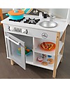 KidKraft Cucina Giocattolo in Legno All Time - 38 accessori inclusi! Cucine Giocattolo