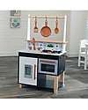 KidKraft Cucina Giocattolo in Legno Artisan Island Toddler - Con forno a microonde e frigorifero! Cucine Giocattolo