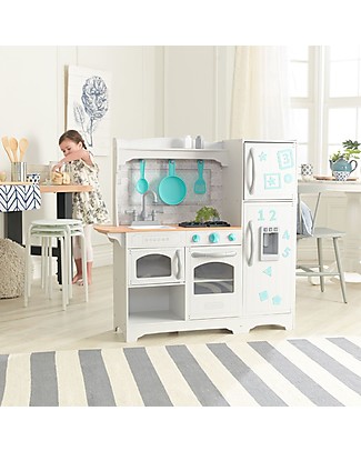KidKraft Cucina Giocattolo in Legno Countryside Cucine Giocattolo e Cibo Finto
