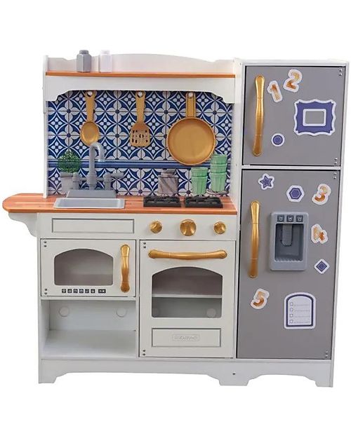 KidKraft Cucina Giocattolo in Legno - Magnetic Mosaic - EZ Kraft Assembly  unisex (bambini)