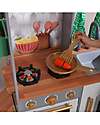 KidKraft Cucina Giocattolo in Legno Terrace Garden - Impara a coltivare la frutta! Cucine Giocattolo