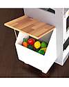 KidKraft Cucina Giocattolo in Legno Terrace Garden - Impara a coltivare la frutta! Cucine Giocattolo