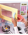 KidKraft Cucina Giocattolo Large Pastel, Colorata e di Grandi Dimensioni - Legno Cucine Giocattolo