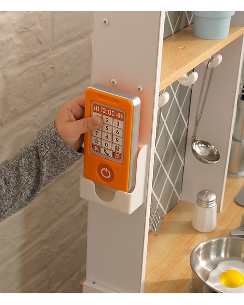 KidKraft Cucina Giocattolo Let's Cook con Luci e Suoni - Legno Cucine Giocattolo