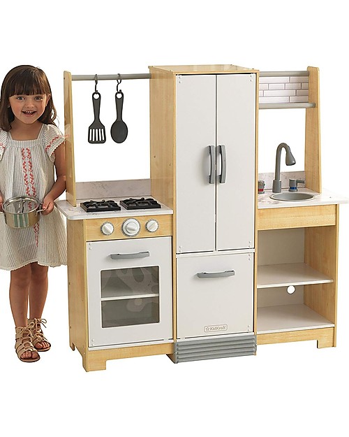 KidKraft Cucina Giocattolo Moderna Facile da Montare - Legno Cucine Giocattolo