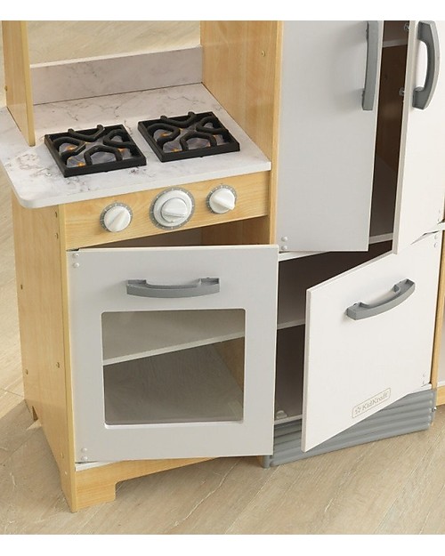 KidKraft Cucina Giocattolo Moderna Facile da Montare - Legno Cucine Giocattolo