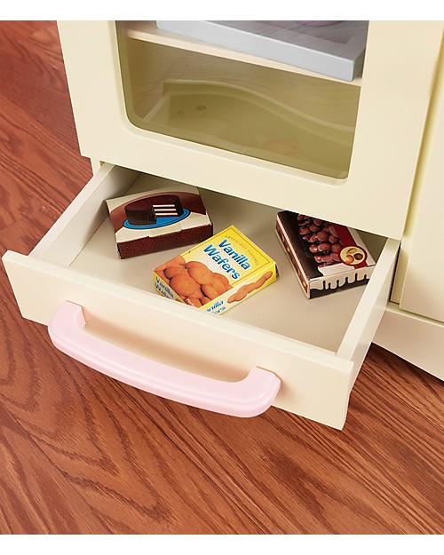 KidKraft Cucina Giocattolo Prairie, Dolcissima con Graziosi Dettagli - Legno Cucine Giocattolo
