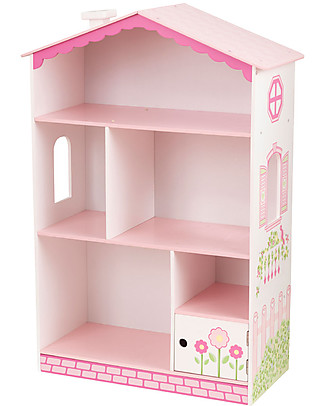 KidKraft Libreria, Portagiochi in Stile Casetta delle Bambole - Legno Librerie Montessoriane