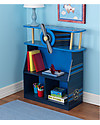 KidKraft Libreria Stile Aeroplano Bambini con Tre Ripiani - Legno Librerie Montessoriane