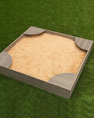 KidKraft Sabbiera da Esterno - Grigia - 149x150 cm Giochi da Esterno_
