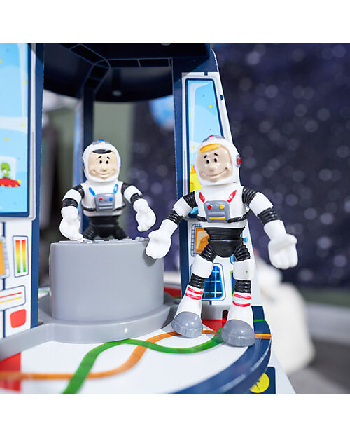 KidKraft Set Gioco in Legno Razzo Spaziale - Con astronauti, alieni e robot! Giochi Creativi