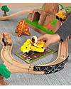 KidKraft Set Treno di Dinosauri - con tanti Personaggi - Legno Macchine e Trenini  in Legno