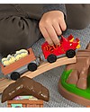 KidKraft Set Treno di Dinosauri - con tanti Personaggi - Legno Macchine e Trenini  in Legno