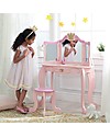 KidKraft Toeletta e Sgabello Stile Principessa Far finta di
