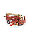 Kid's Concept Camion dei Pompieri in Legno Aiden - Rosso - É ora di Salvare Qualcuno! Macchine e Trenini  in Legno