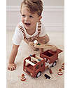 Kid's Concept Camion dei Pompieri in Legno Aiden - Rosso - É ora di Salvare Qualcuno! Macchine e Trenini  in Legno