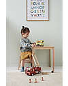 Kid's Concept Camion dei Pompieri in Legno Aiden - Rosso - É ora di Salvare Qualcuno! Macchine e Trenini  in Legno