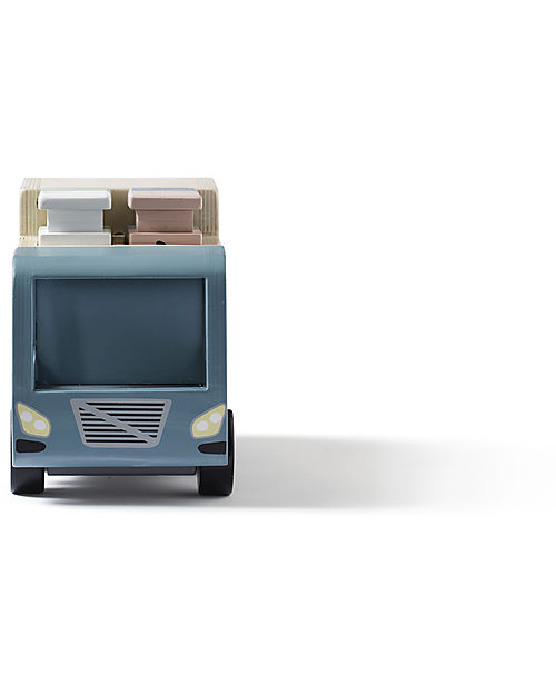 Kid's Concept Camion della Spazzatura in Legno - É ora di reciclare! Macchine e Trenini  in Legno