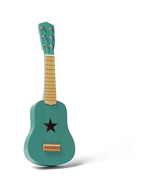 Kid's Concept Chitarra Bambino in Legno - Verde - Lasciati ispirare dalla musica! Strumenti Musicali