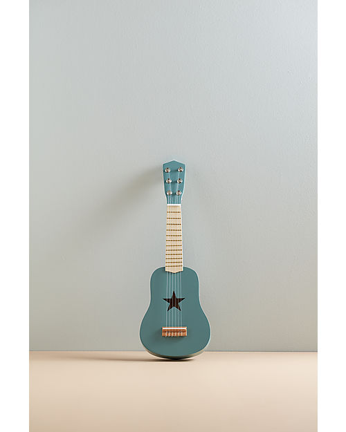 Kid's Concept Chitarra Bambino in Legno - Verde - Lasciati ispirare dalla musica! Strumenti Musicali