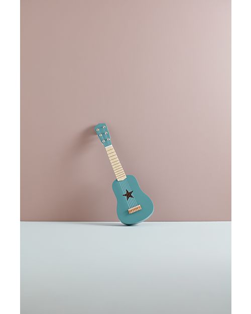 Kid's Concept Chitarra Bambino in Legno - Verde - Lasciati ispirare dalla musica! Strumenti Musicali