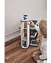 Kid's Concept Garage con Rampa Giocattolo - Parcheggia le tue Macchinine e prendi l'Elicottero! Macchine e Trenini  in Legno