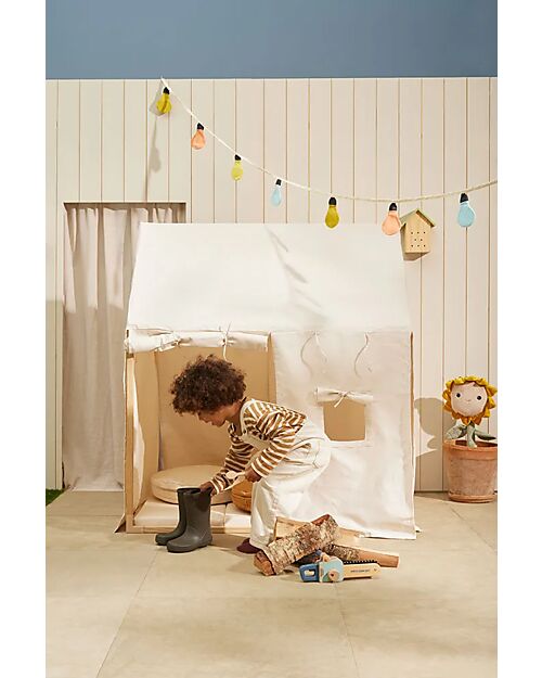 Kid's Concept Giocattolo Sega Motorizzata - in Legno - con Tasto Accensione Far finta di