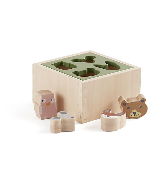 Kid's Concept Gioco a Incastro con Forme Animali - Trova la sagoma dell'animale corretta! Incastri in Legno