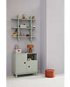 Kid's Concept Mobiletto in Legno con Tre Sezioni - Verde Chiaro - Con staffa sul retro per evitare il ribaltamento! Comodini