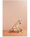 Kid's Concept Passeggino per Bambole - Legno e Cotone - Porta la tua bambola sempre con te! Carrozzine per Bambole