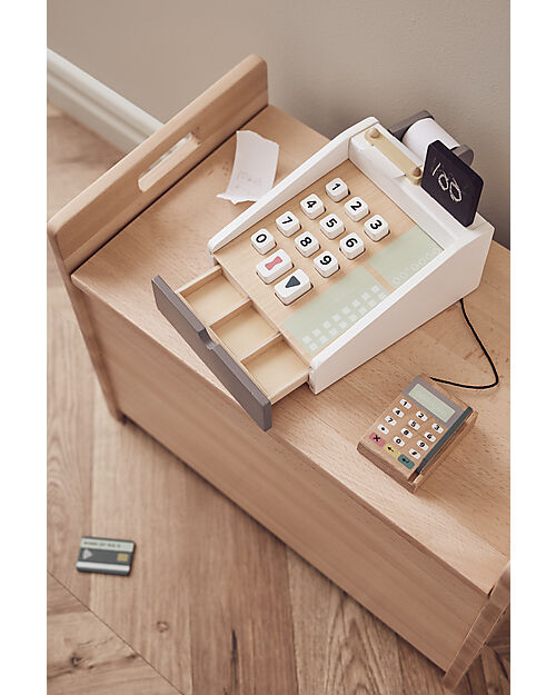 Kid's Concept Registratore Cassa per Bambini - In Legno Far finta di