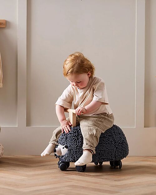 Kid's Concept Riccio Cavalcabile - Stella - Piacevole al tatto - 18m+ Cavalcabili