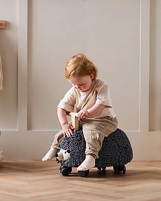 Kid's Concept Riccio Cavalcabile - Stella - Piacevole al tatto - 18m+ Cavalcabili