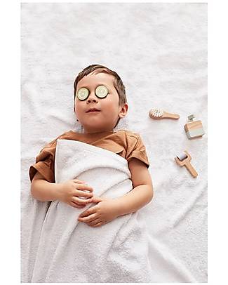 Kid's Concept Set alla Spa Giocattolo - Legno - 16 Pezzi - Siete pronti per farvi belli? Far finta di