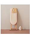 Kid's Concept Set con Asse e Ferro da Stiro - Legno e Cotone - Altezza regolabile! Far finta di