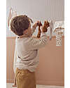 Kid's Concept Set con Asse e Ferro da Stiro - Legno e Cotone - Altezza regolabile! Far finta di