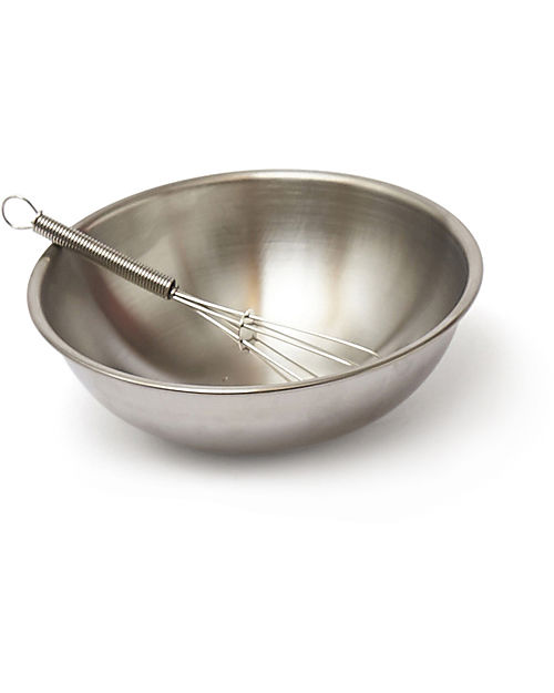 Kid's Concept Set di Pentole Giocattolo - Legno - 10 Pezzi - Tutti a tavola! Cucine Giocattolo