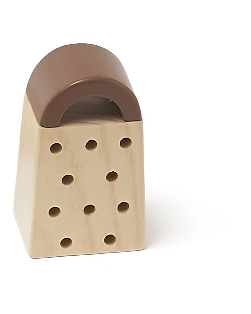 Kid's Concept Set di Pentole Giocattolo - Legno - 10 Pezzi - Tutti a tavola! Cucine Giocattolo