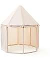 Kid's Concept Tenda da Gioco a Padiglione in Cotone - Bianco Sporco - Il rifugio perfetto! Tende Gioco