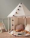 Kid's Concept Tenda da Gioco a Padiglione in Cotone - Bianco Sporco - Il rifugio perfetto! Tende Gioco
