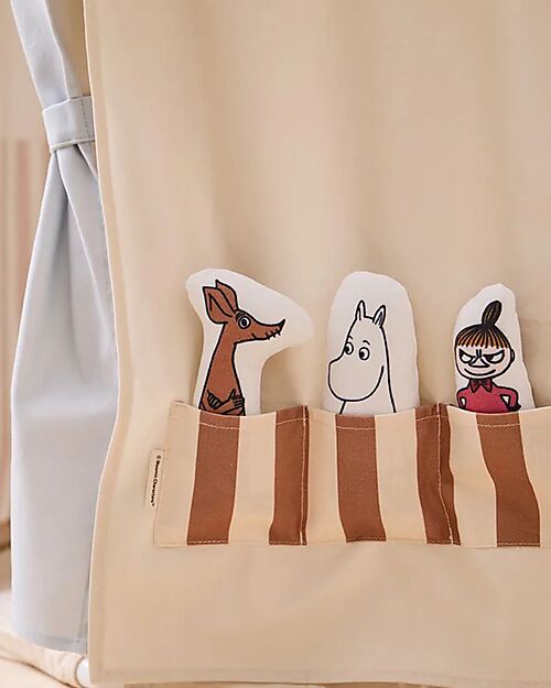 Kid's Concept Tenda da Gioco con Figure - Moomin - 100% Cotone - 2+ anni Tende Gioco