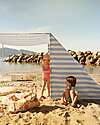 Kid's Concept Tenda da Spiaggia - Blu e Bianco - Righe - Protegge dai raggi UVA e UVB Giochi da Spiaggia