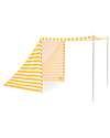 Kid's Concept Tenda da Spiaggia - Giallo e Bianco - Righe - Protegge dai raggi UVA e UVB Giochi da Spiaggia