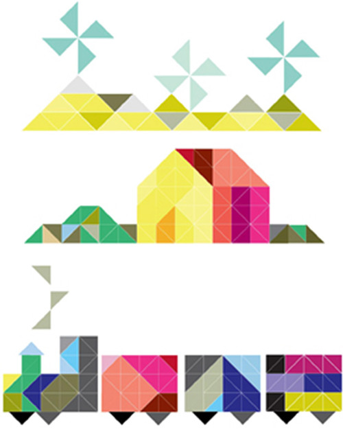 Kidsonroof Set Calamite Tatlin (Cartone Riciclato Biodegradabile) Puzzle