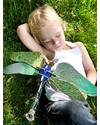Kidsonroof Totem Libellula - Dragonfly (Cartone Riciclato e Biodegradabile!) Kit Fai Da Te