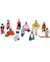 Kidsonroof Totem Popoli del Mondo - People of the World (Cartone Riciclato e Biodegradabile!) Kit Fai Da Te