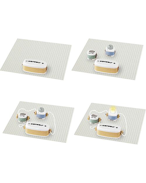 Kidywolf Il Mio Primo Kit Elettrico - 18 pezzi - Scopri il Mondo dell’Energia Giochi STEM