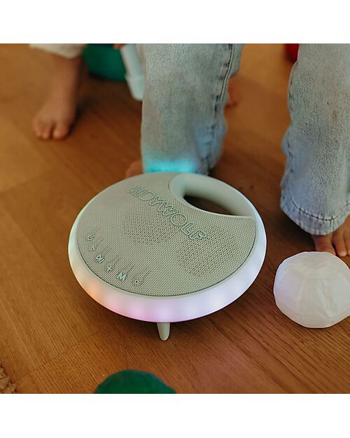 Kidywolf Karaoke per Bambini - Verde - 2 Microfoni e 2 Altoparlanti Lettori Audio